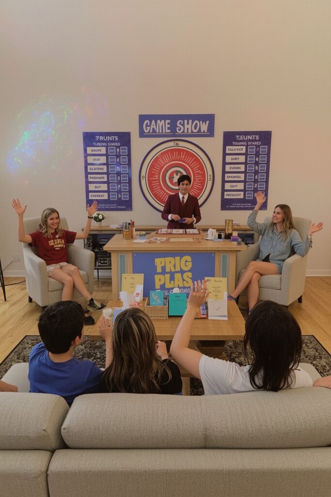 Game Show-Themed Party (Family Feud, Jeopardy, etc.)

