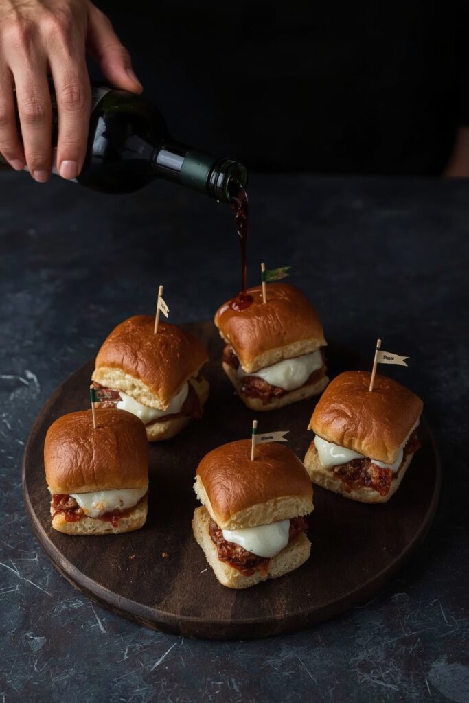  Italian Meatball Sliders

