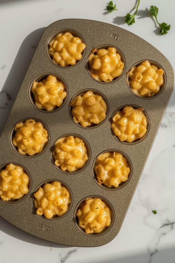 Baked Mac and Cheese Bites


