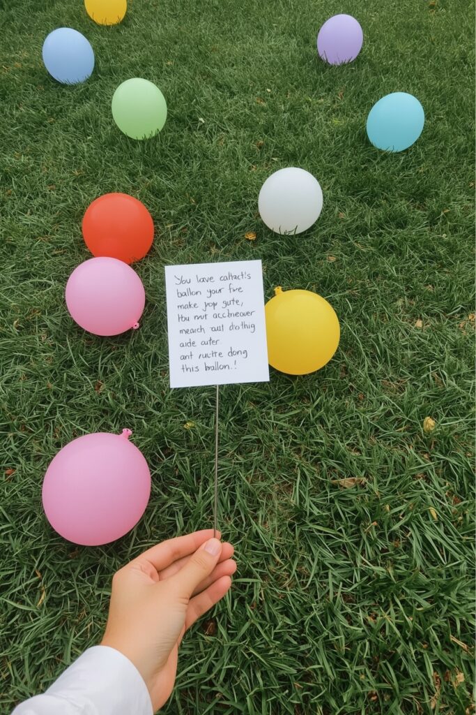 Balloon Pop Flashbacks