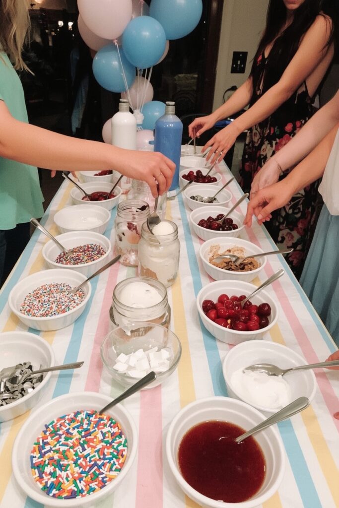 Build-Your-Own Sundae Bar



