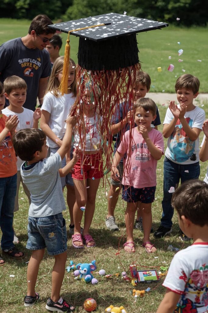 Graduation Piñata Break

