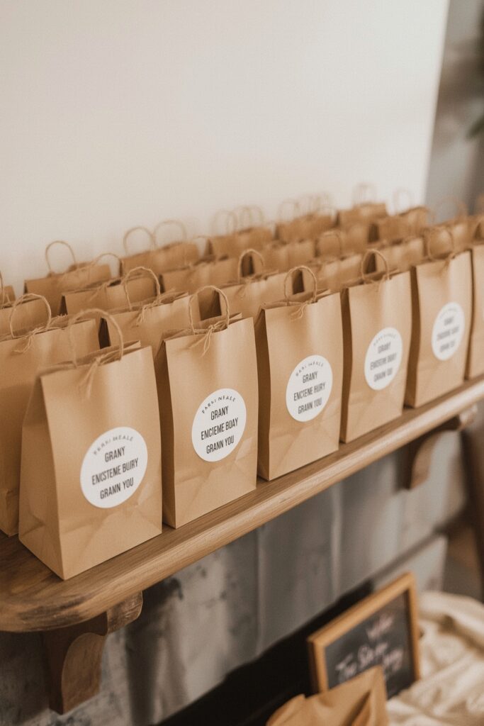 Personalized Favor Bags


