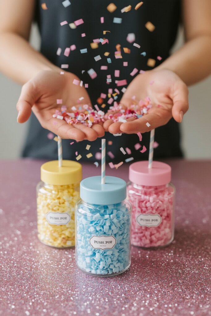 DIY Confetti Poppers for Photos
