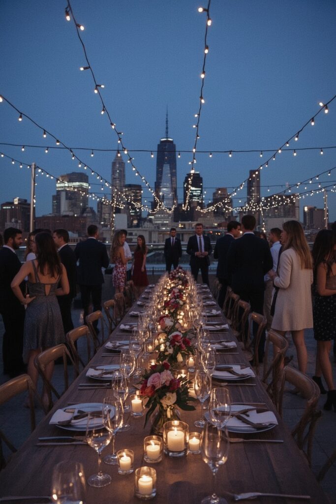 Elegant Rooftop Soirée