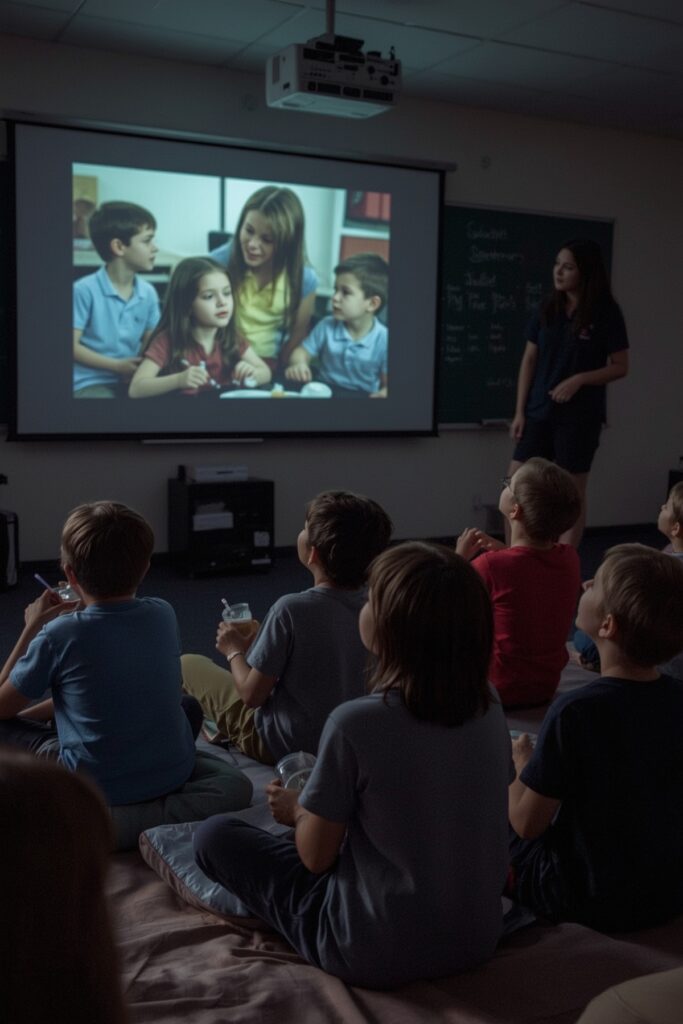 Classroom Slideshow Viewing

