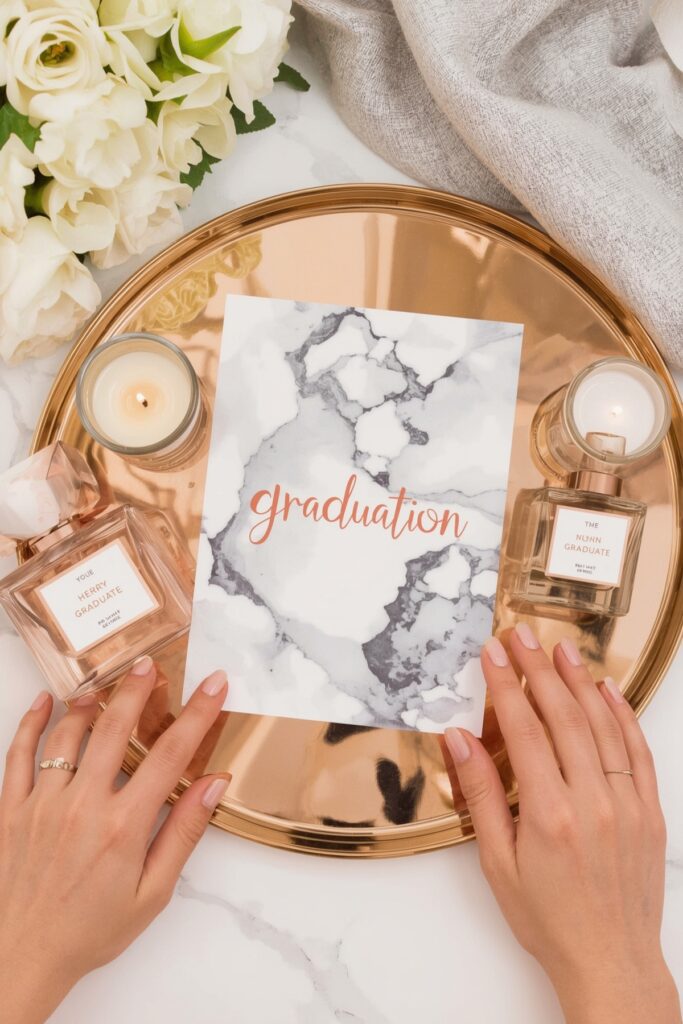 Elegant Marble and Rose Gold Layouts