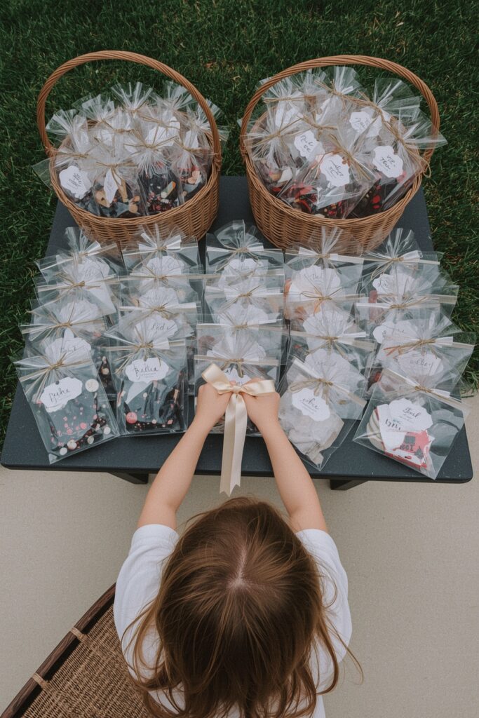 Personalized Favor Bag Station
