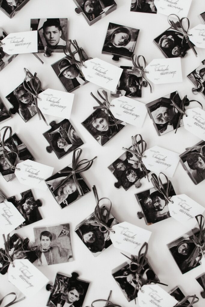 Puzzle Piece Party Favors

