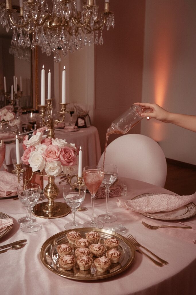 Glamorous Pink & Gold Party Theme
