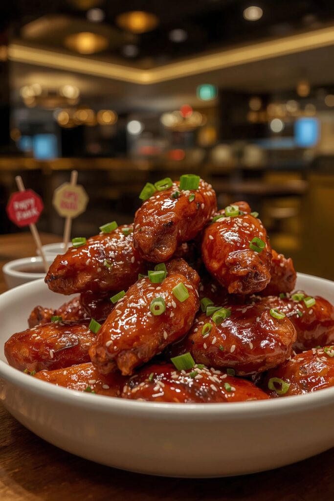 Korean BBQ Chicken Wings


