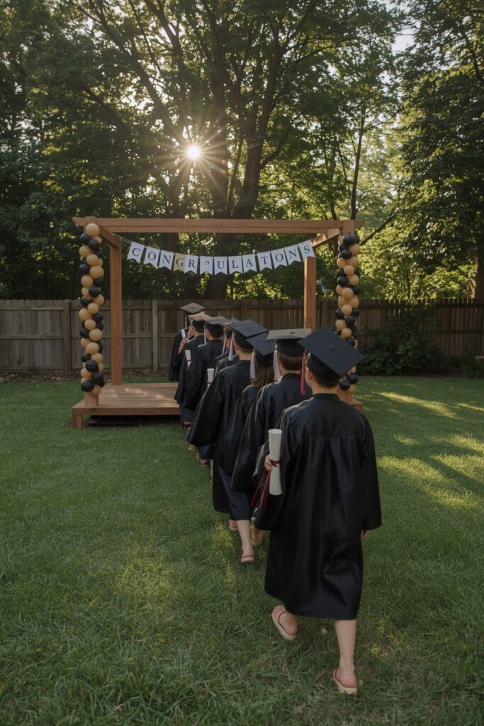Mini Cap and Gown Ceremony
