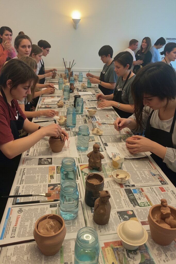 Pottery Painting & Clay Craft Party


