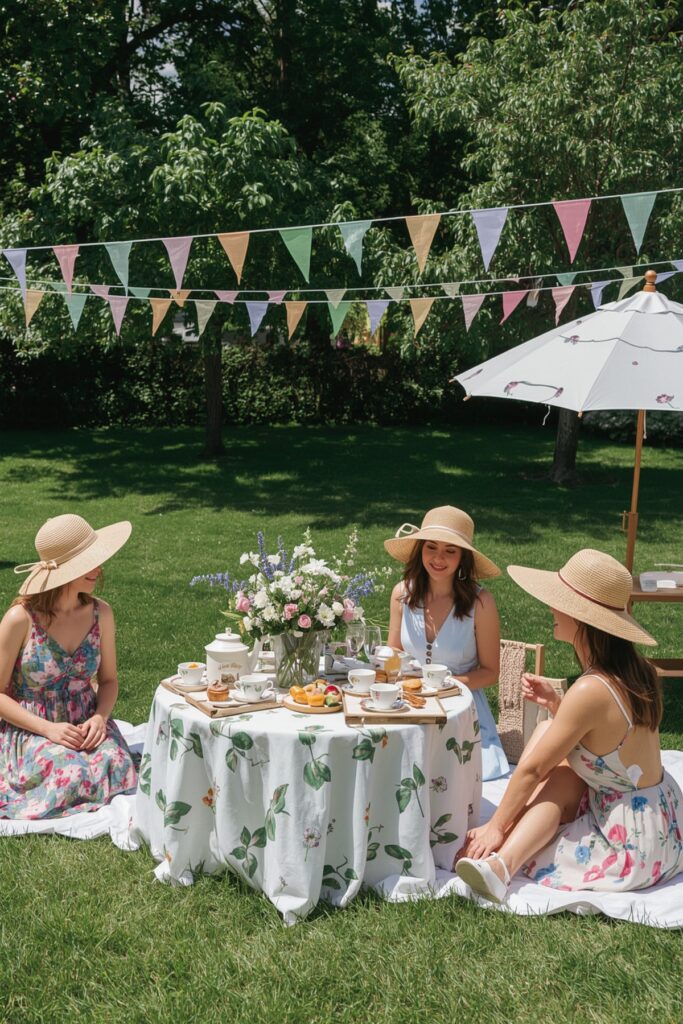 Garden Picnic Tea Party


