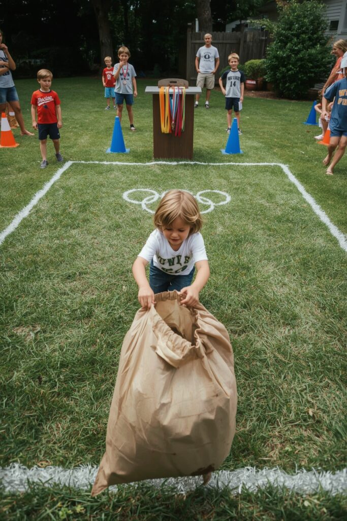 Mini Olympics Backyard Games