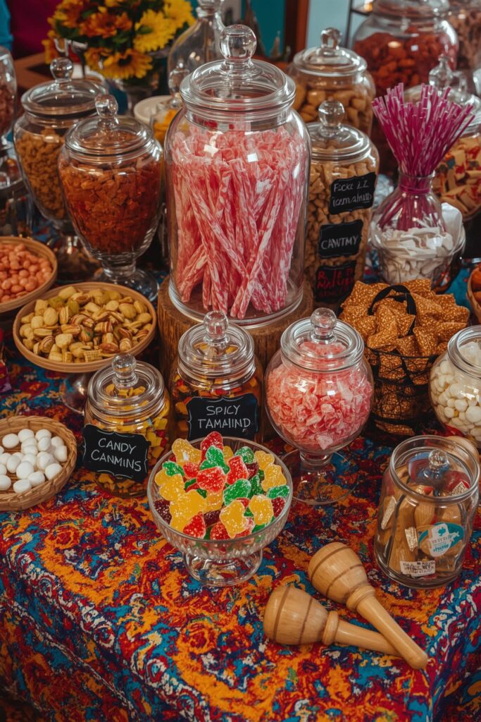Candy Cantina Buffet Table