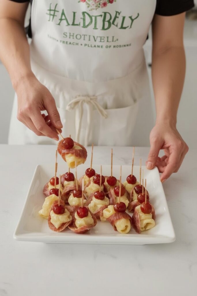 Antipasto Skewers with Tortellini


