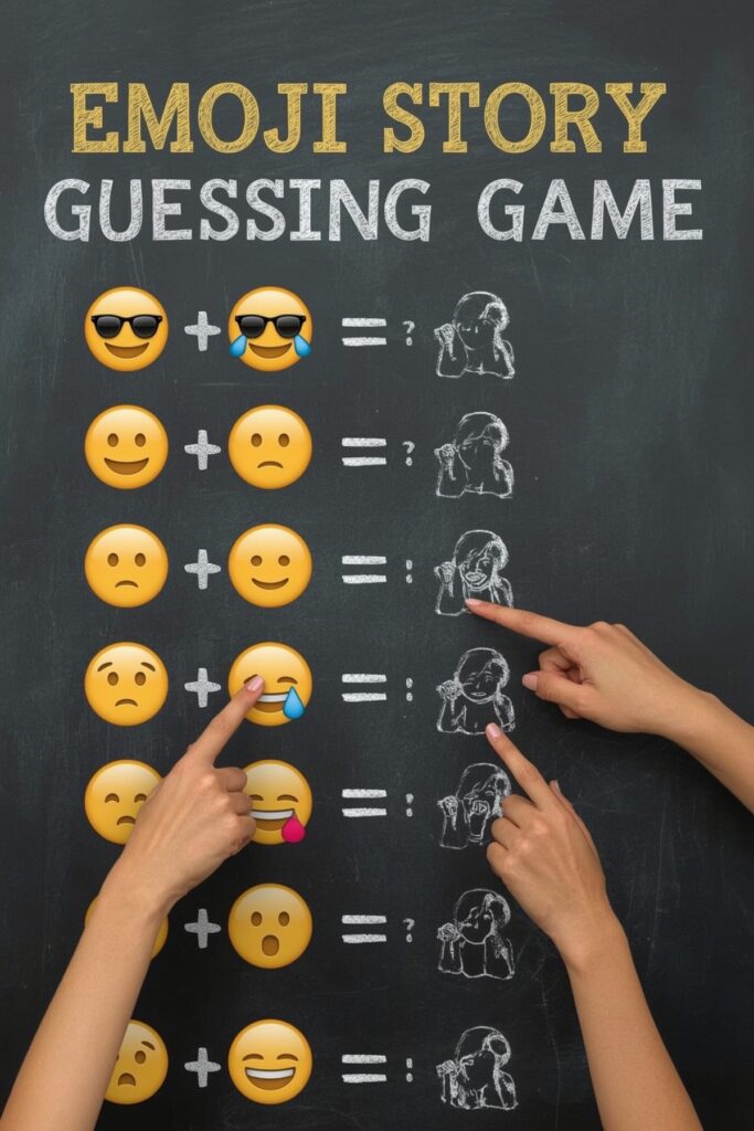 Emoji Story – Grad Life Guessing Game