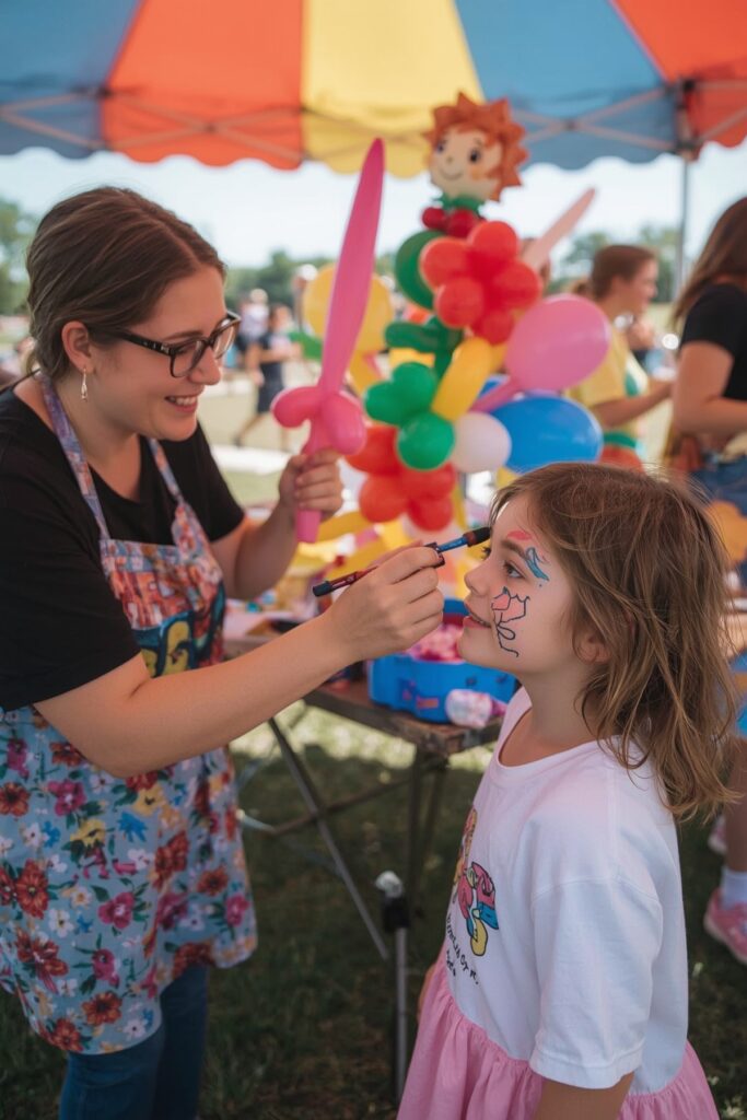 Face Painting and Balloon Animals


