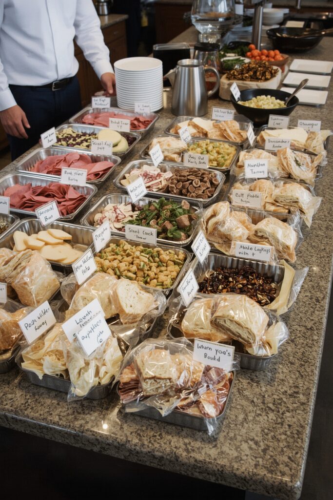 Build-Your-Own Sandwich Bar

