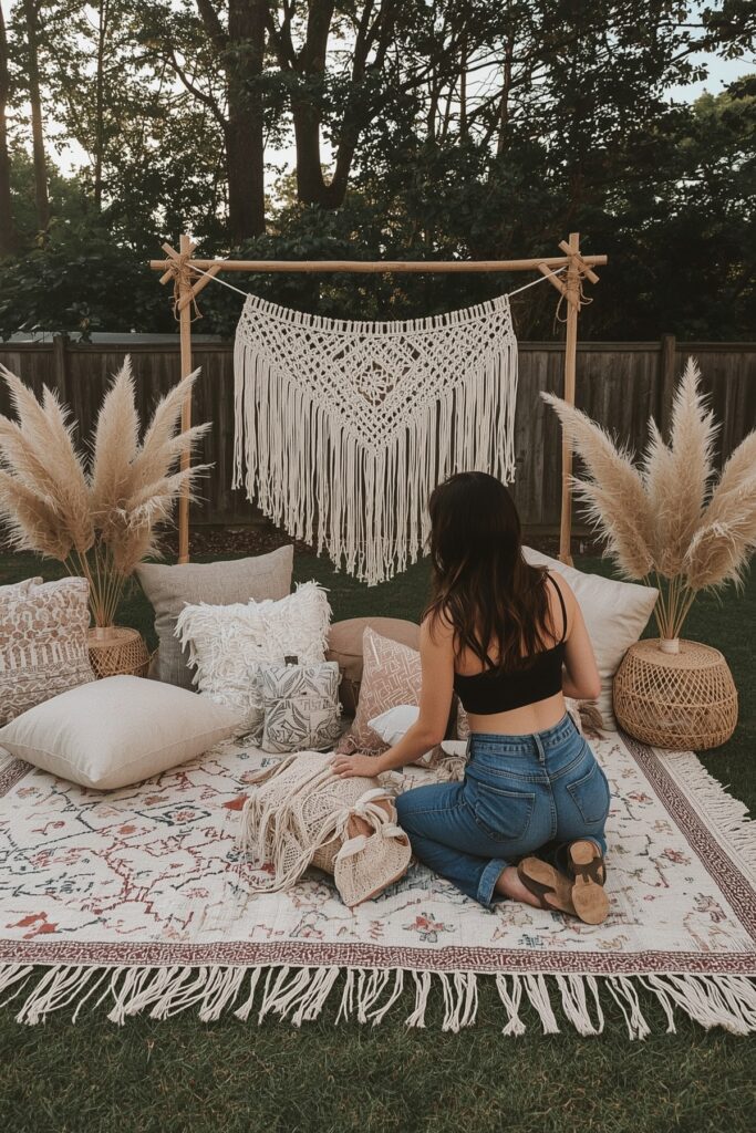 Boho-Chic Backyard Bash
