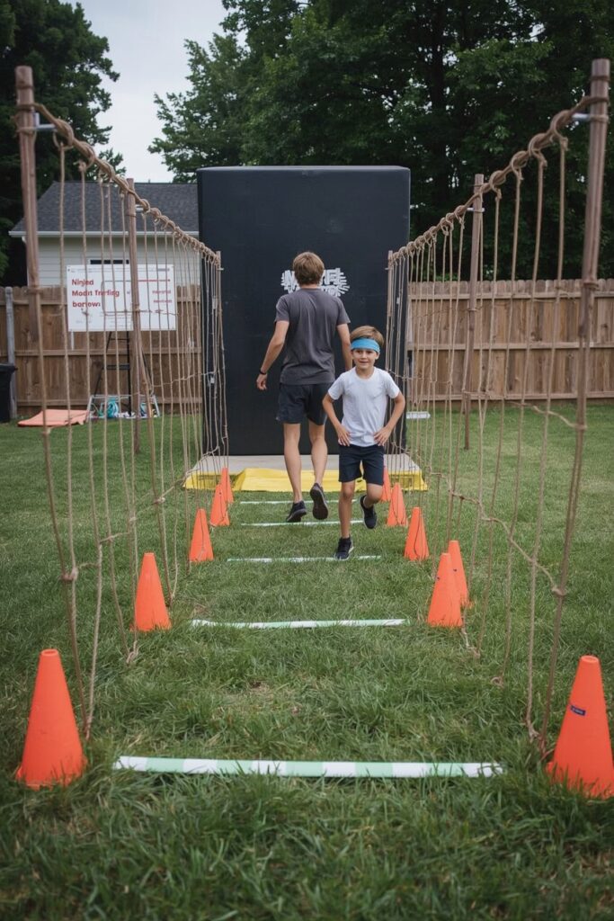 Ninja Warrior Obstacle Course