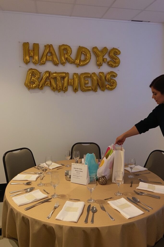 Custom Balloon Name Letters for Guests

