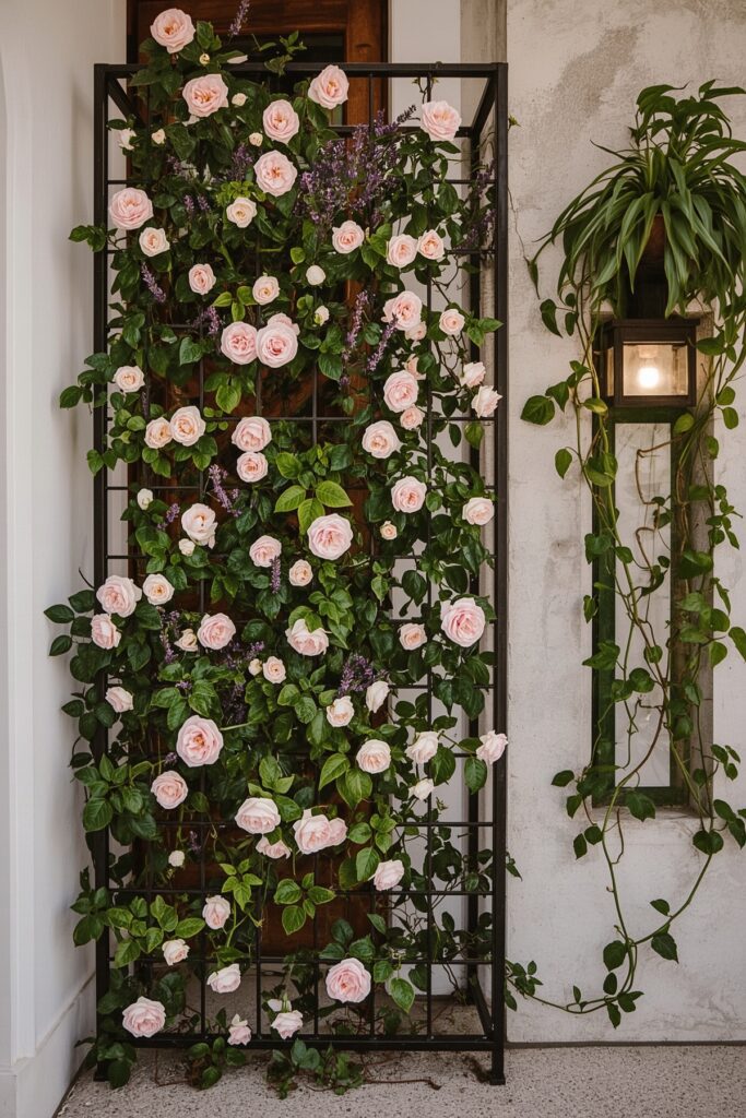 Vertical Wall Garden for Entrance Decor