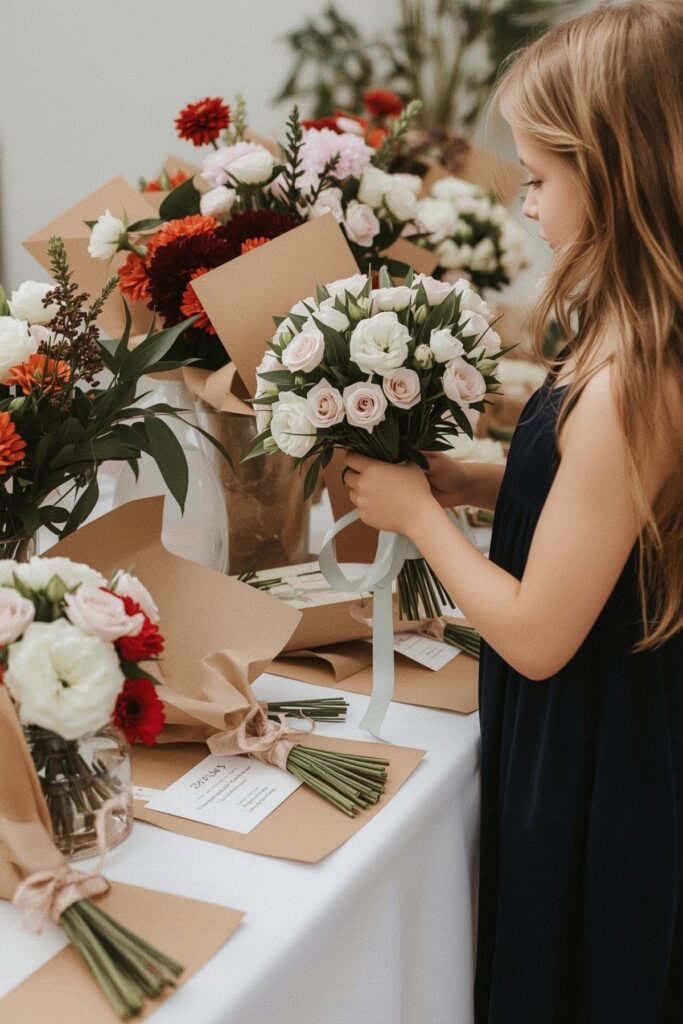 DIY Flower Bouquet Station
