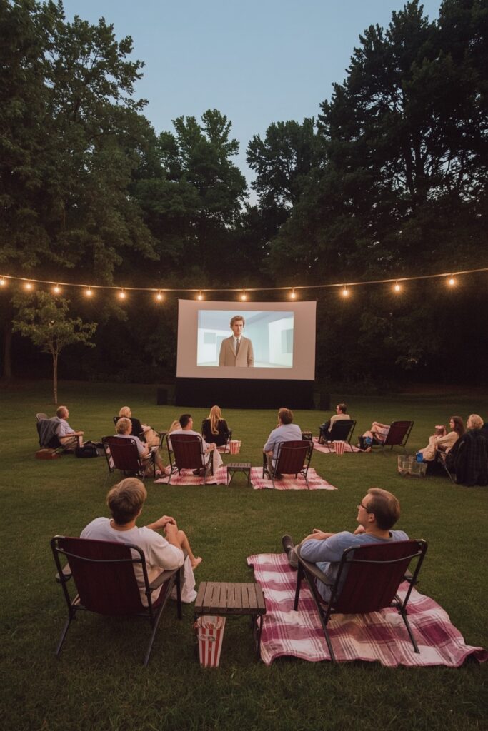 Backyard Drive-In Theater