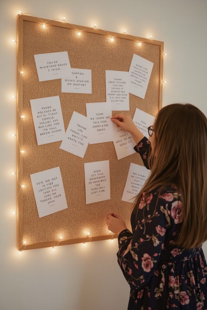 Girl Power Quote Board for Inspiration
