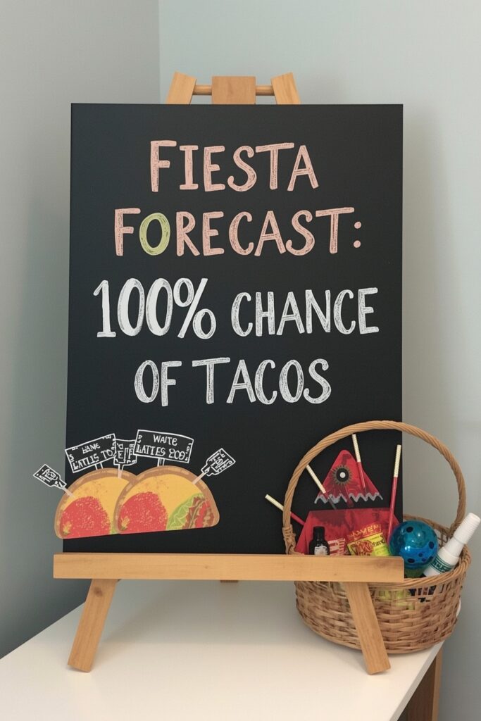 “Fiesta Forecast” Weather Board with Props
