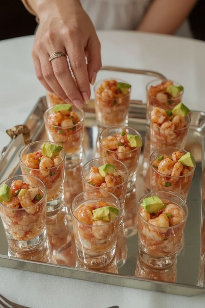 Shrimp Ceviche Shooters


