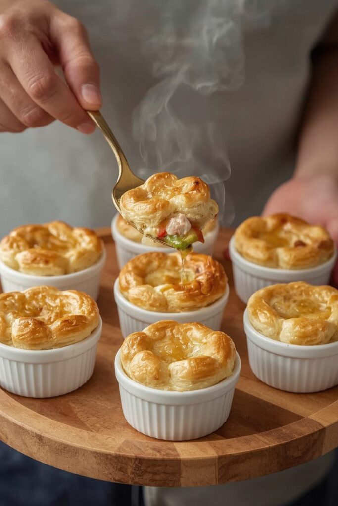 Mini Chicken Pot Pies


