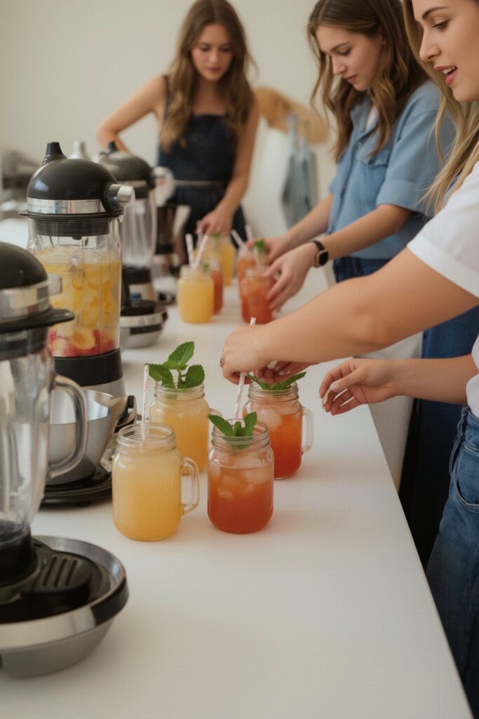 DIY Mocktail or Smoothie Lab


