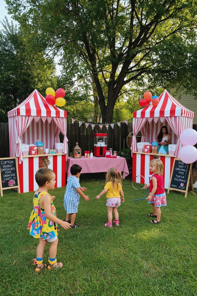 Backyard Mini Carnival


