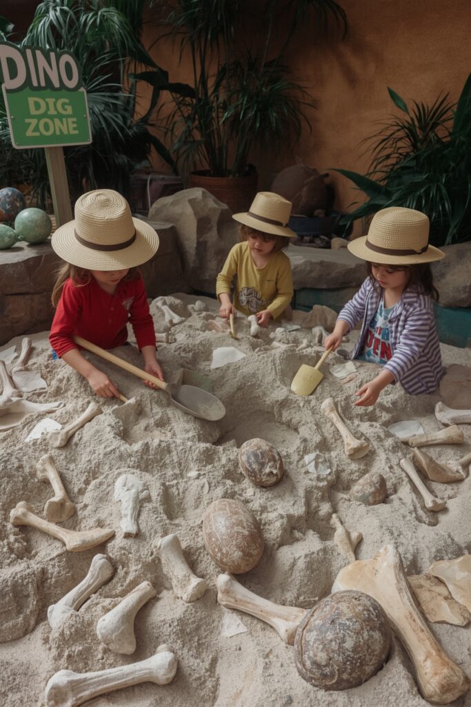 Dinosaur Dig Sandbox Adventure