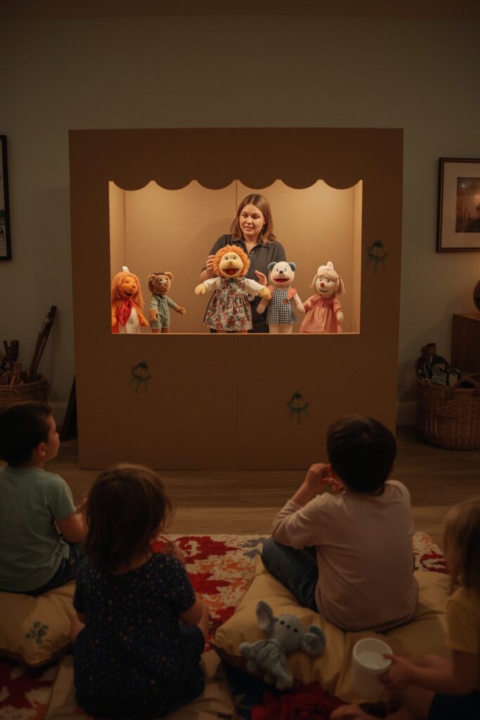 Storytelling & Puppet Theater Birthday


