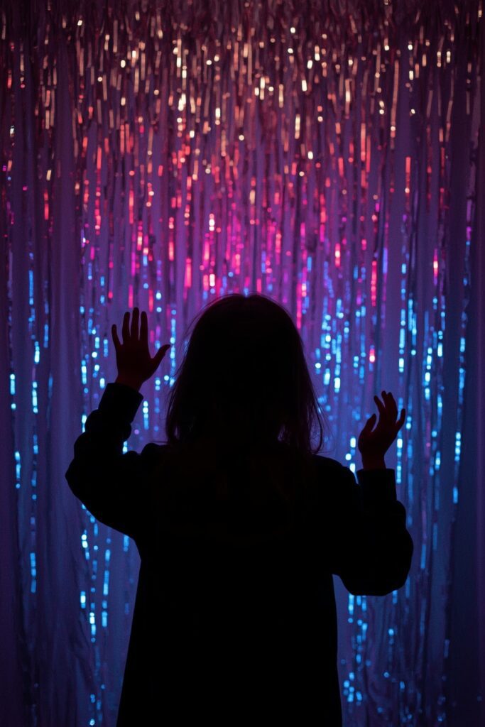 Karaoke Setup with Pop Star Theme

