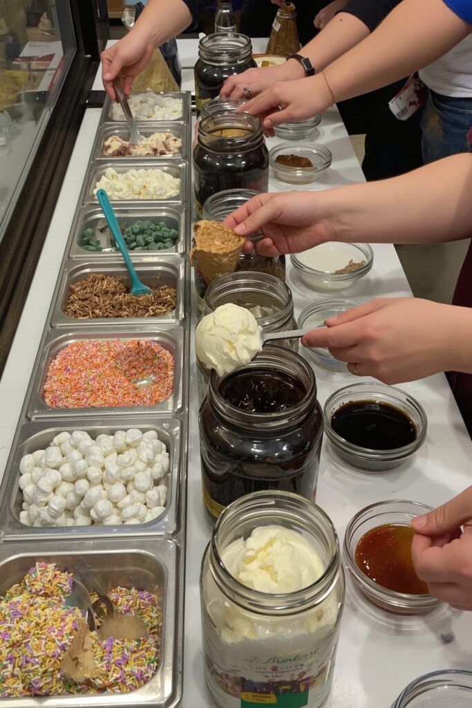 DIY Ice Cream Sundae Bar


