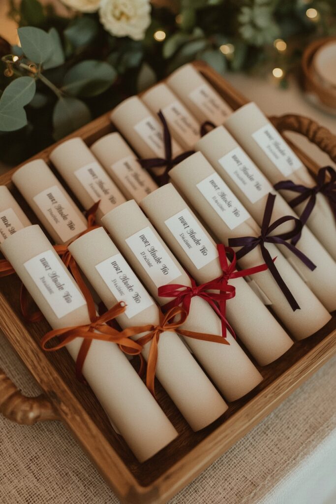 Mini Diploma Scroll Invitations

