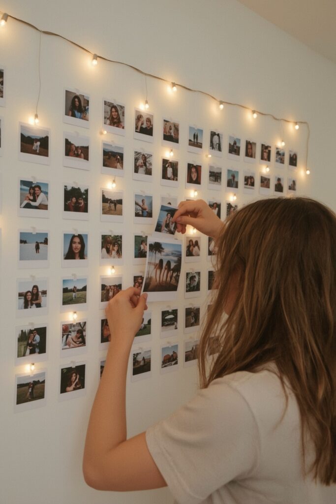 Personalized Photo Memory Wall
