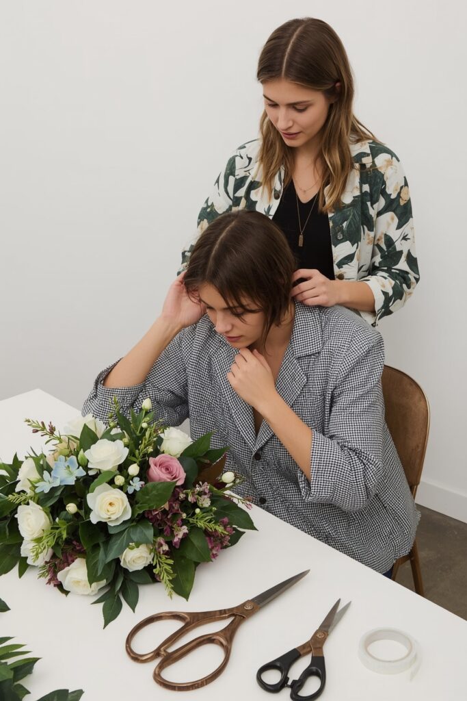 Floral Crown-Making Corner
