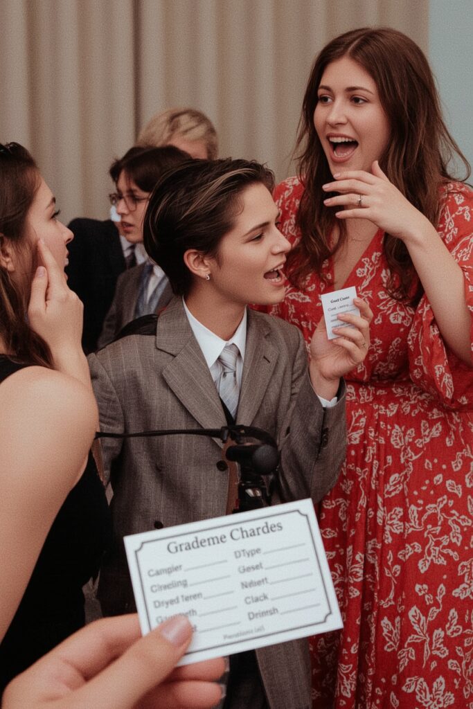 Grad-Themed Charades