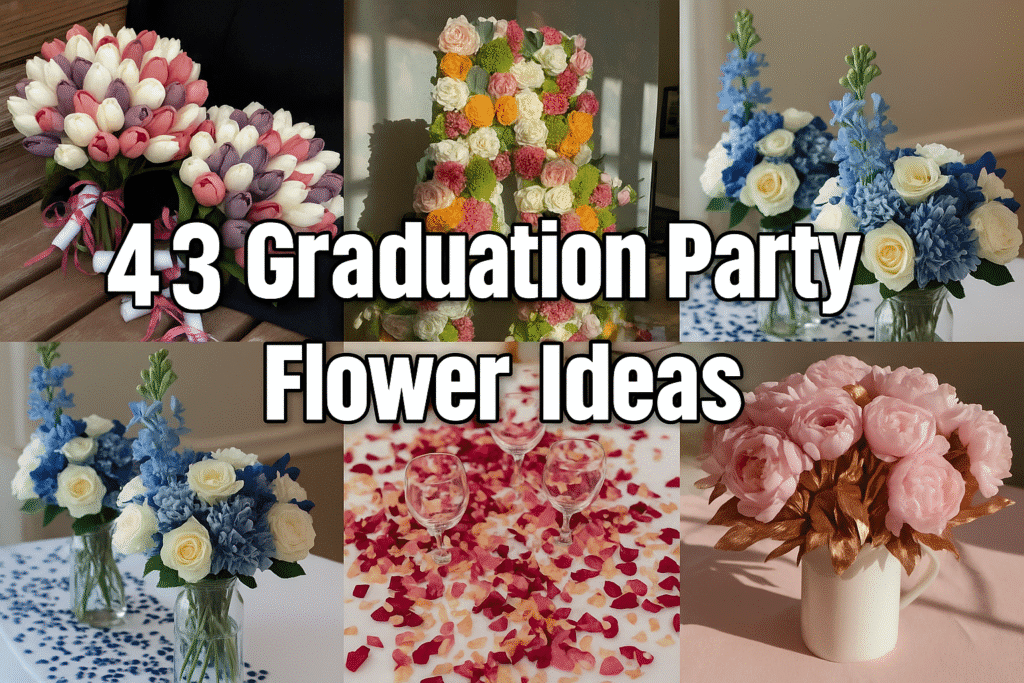 Graduation Party Flower Ideas