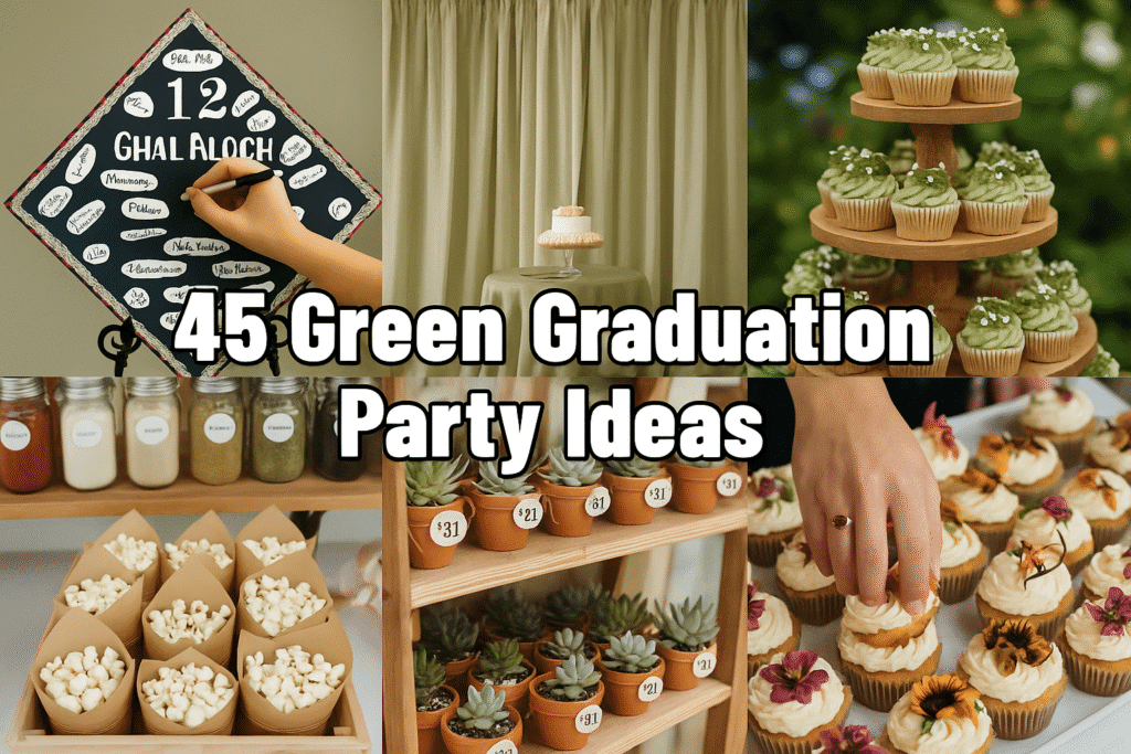 Green Graduation Party Ideas