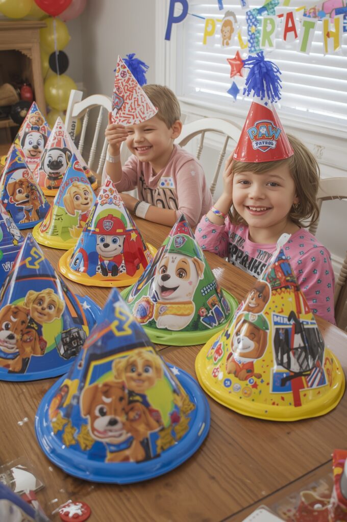 DIY Paw Patrol Party Hats