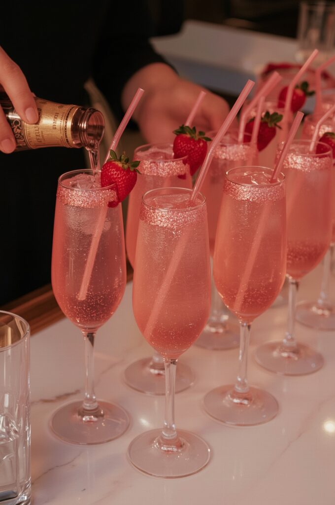 Pink Champagne & Mocktail Bar