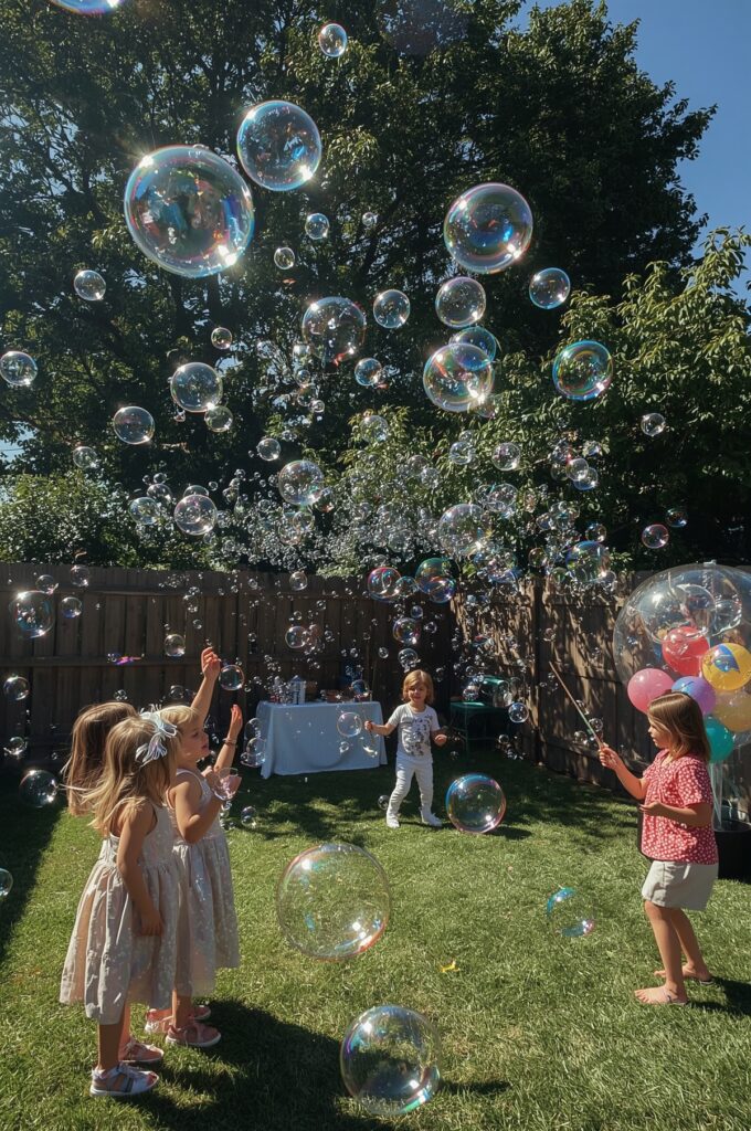 Bubble-Themed Play Zone