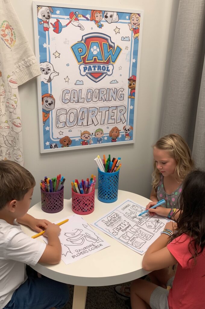 Coloring Sheet Activity Corner